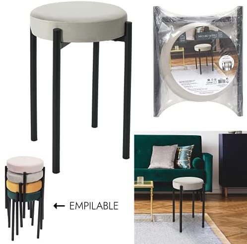 TABOURET BUBBLE VELOURS