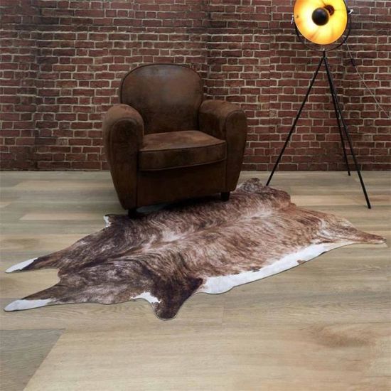 TAPIS IMITATION PEAU DE VACHE