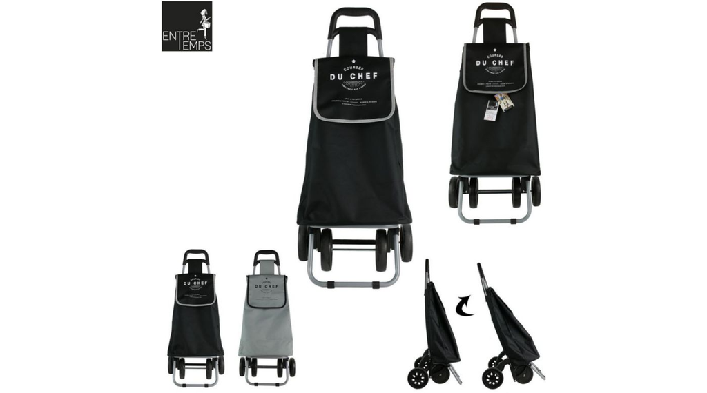 Chariot 4 roues Polyester