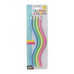 CRAYON A TORDRE 4 COULEURS