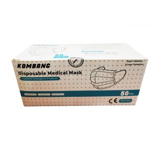 MASQUE MÉDICAL BLANC (PAQUET DE 50)