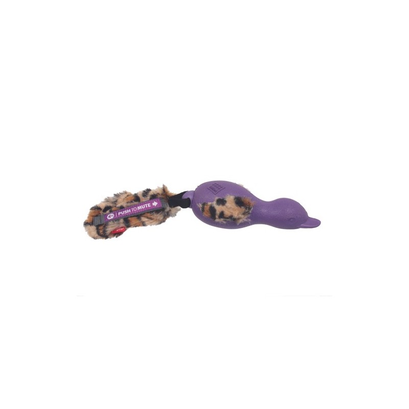 JOUET CANARD SONORE VIOLET M12