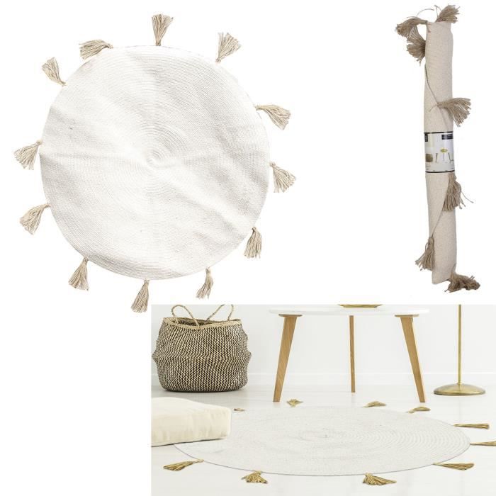 TAPIS JUTE AJOURE