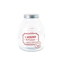 BOUTEILLE VERRE 475ML BLEU