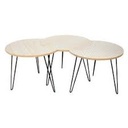 TABLES BLANCHES X3