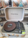 TOURNE DISQUE VALISETTE GRISE